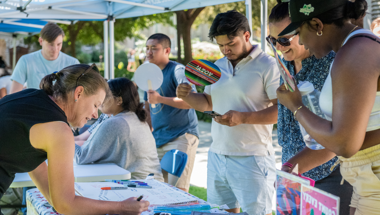 Student Involvement tabling