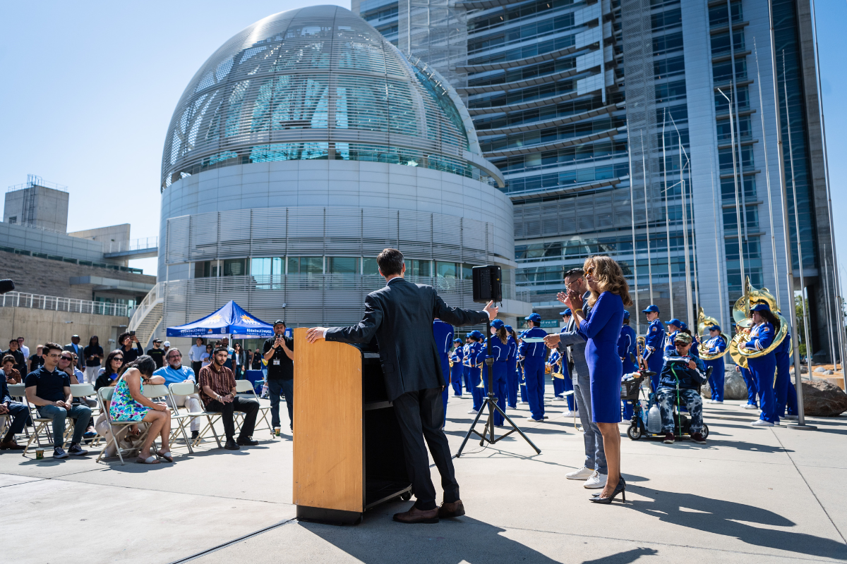 City Hall Flag Raising 2023 photo by Robert Bain